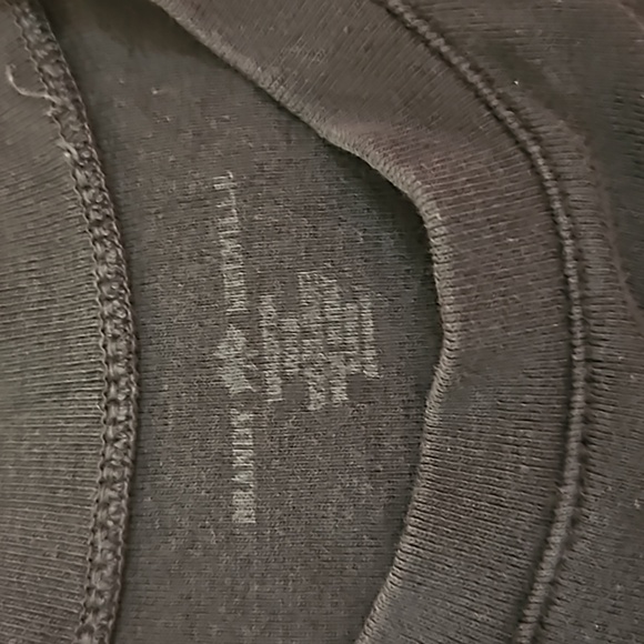 Brandy Melville Navy Blue T Shirt Top Tight One Size - Picture 2 of 9